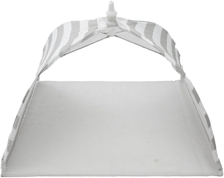 Daiso Food Cover 31x20cm - Assorted Grey/White - Image 1